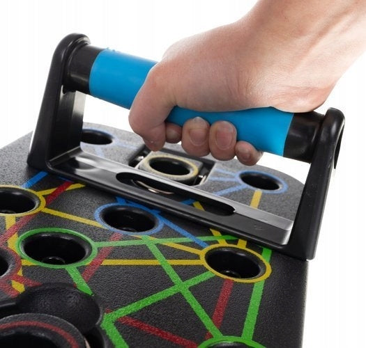 Suport pliabil, Zola®, pentru flotari si exercitii, antiderapant, 63 x 18 cm Suport pliabil, Zola®, pentru flotari si exercitii, antiderapant, 63 x 18 cm